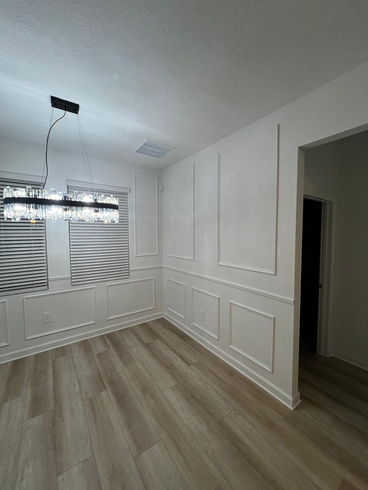 Finished Custom Accent Wall