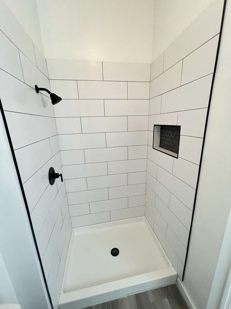 Custom Shower Tile Work