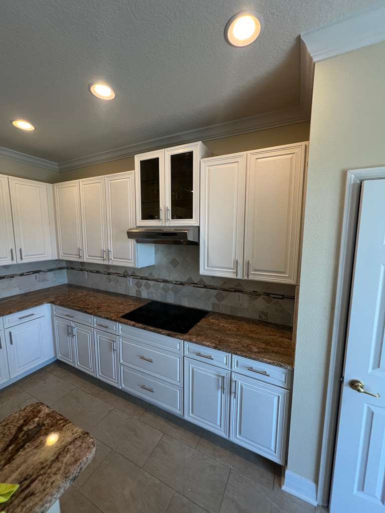 Cabinet Refinishing Detail